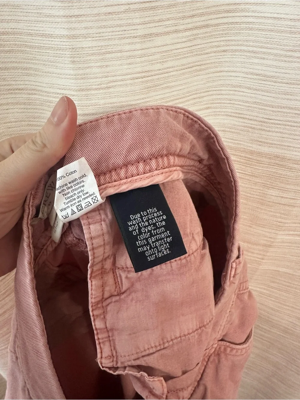 Women’s Casual Chino Pants in Dusty Mauve